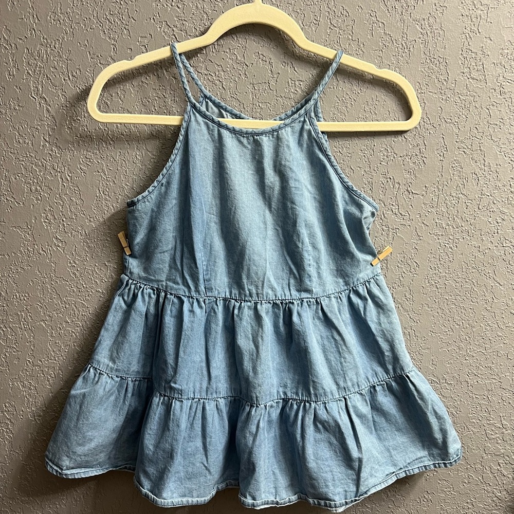 Chic Light Blue Denim Camisole